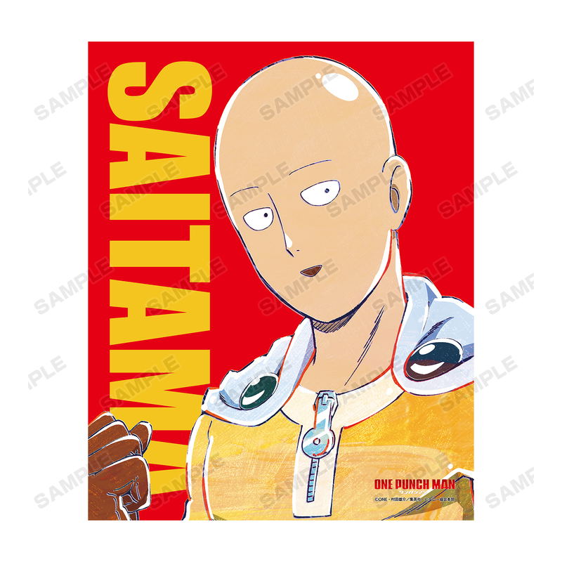 One-Punch Man - Saitama Ani-Art Canvas Board image 2