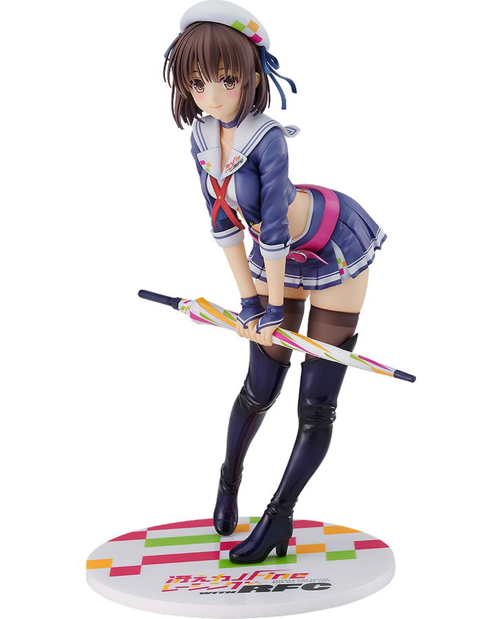 Saekano the Movie Finale 1/7 Scale Pre-Painted Figure: Megumi Kato Racing Ver. [GSC Online Shop Exclusive Ver.] image 1