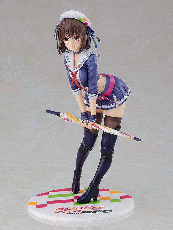 Saekano the Movie Finale 1/7 Scale Pre-Painted Figure: Megumi Kato Racing Ver. [GSC Online Shop Exclusive Ver.] image 2