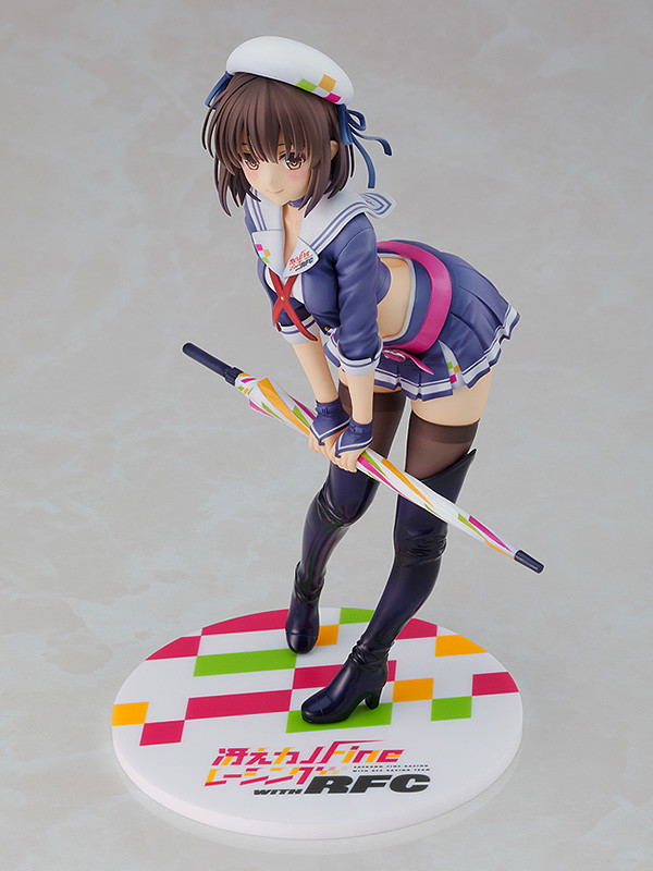 Saekano the Movie Finale 1/7 Scale Pre-Painted Figure: Megumi Kato Racing Ver. [GSC Online Shop Exclusive Ver.] image 3
