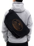 Yurucamp - Laid-Back Camp Logo Messenger Bag Black thumbnail 4