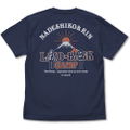 Yurucamp - Mt. Fuji and Nadeshiko & Rin T-shirt Indigo (L Size) thumbnail 1