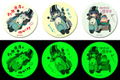 Yurucamp Season 2 High Luminous Sticker Rin on Scooter 3 Set thumbnail 1