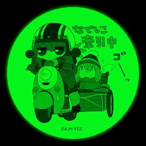 Yurucamp Season 2 High Luminous Sticker Rin on Scooter 3 Set