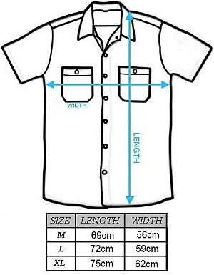 Yurucamp - Shima Rin and Scooter Full Color Work Shirt Moss (XL Size)
