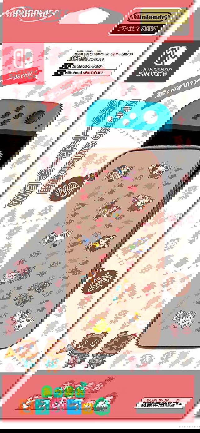 Animal Crossing New Horizons Smart Pouch EVA for Nintendo Switch for