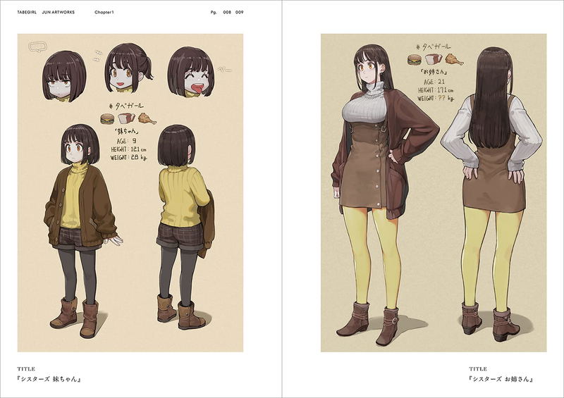 Tabegirl Jun Illustration Collection image 2