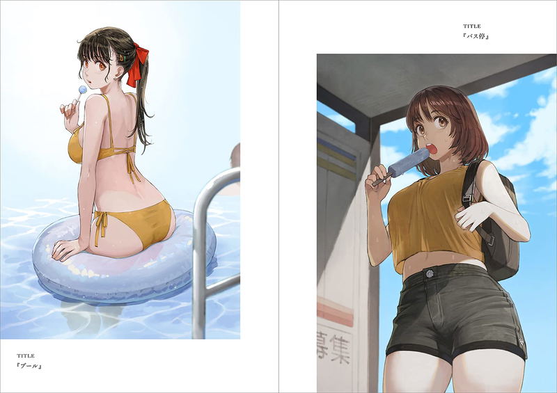 Tabegirl Jun Illustration Collection image 5