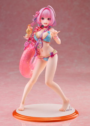 The Idolmaster Cinderella Girls 1/7 Scale Pre-Painted Figure: Riamu Yumemi Swimsuit Commerce