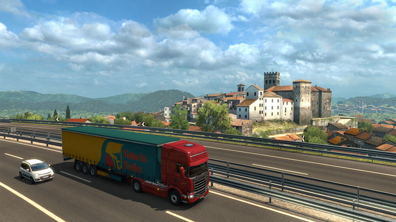 Euro Truck Simulator 2: Italia (DLC) <span class="ext" style="background-color: #2a475e; color: #FFFFFF;">STEAM</span> <span class="ext" style="background-color: #B0000F; color: #FFFFFF;">DLC</span> <span class="ext ext_digital">digital</span> image 2