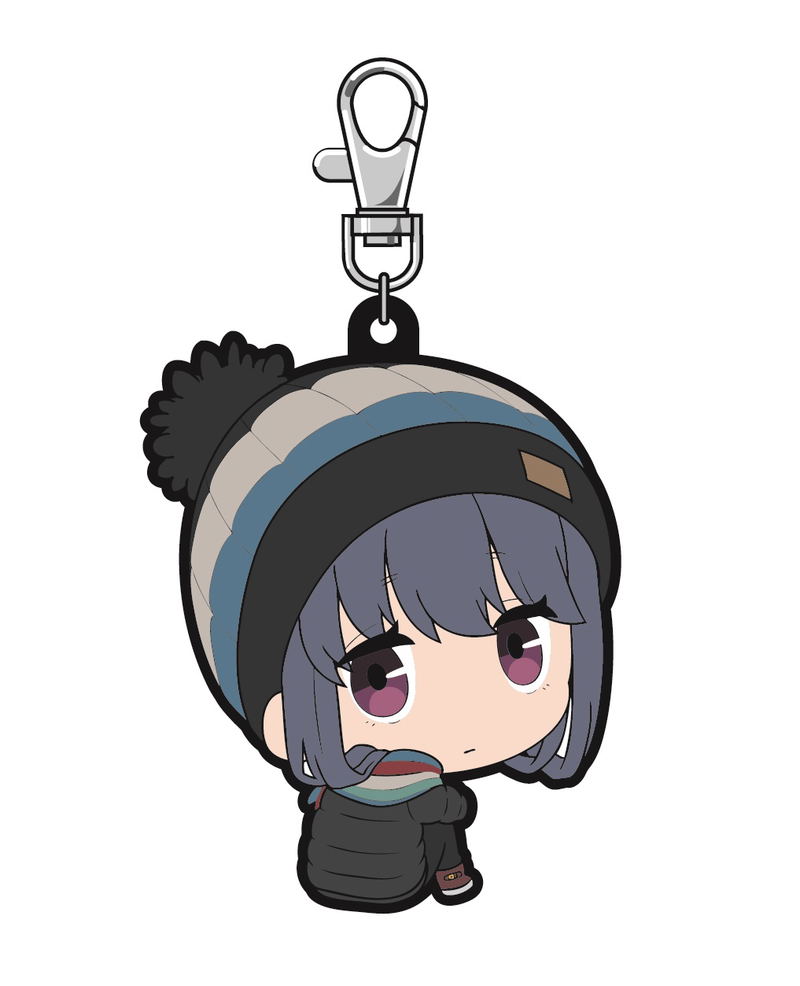 Yurucamp Bocchi-kun Series Rubber Mascot Shima Rin image 1