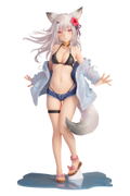 Kemomimi Gakuen Illustrated by Akino Eru 1/7 Scale Pre-Painted Figure: Hanane thumbnail 1