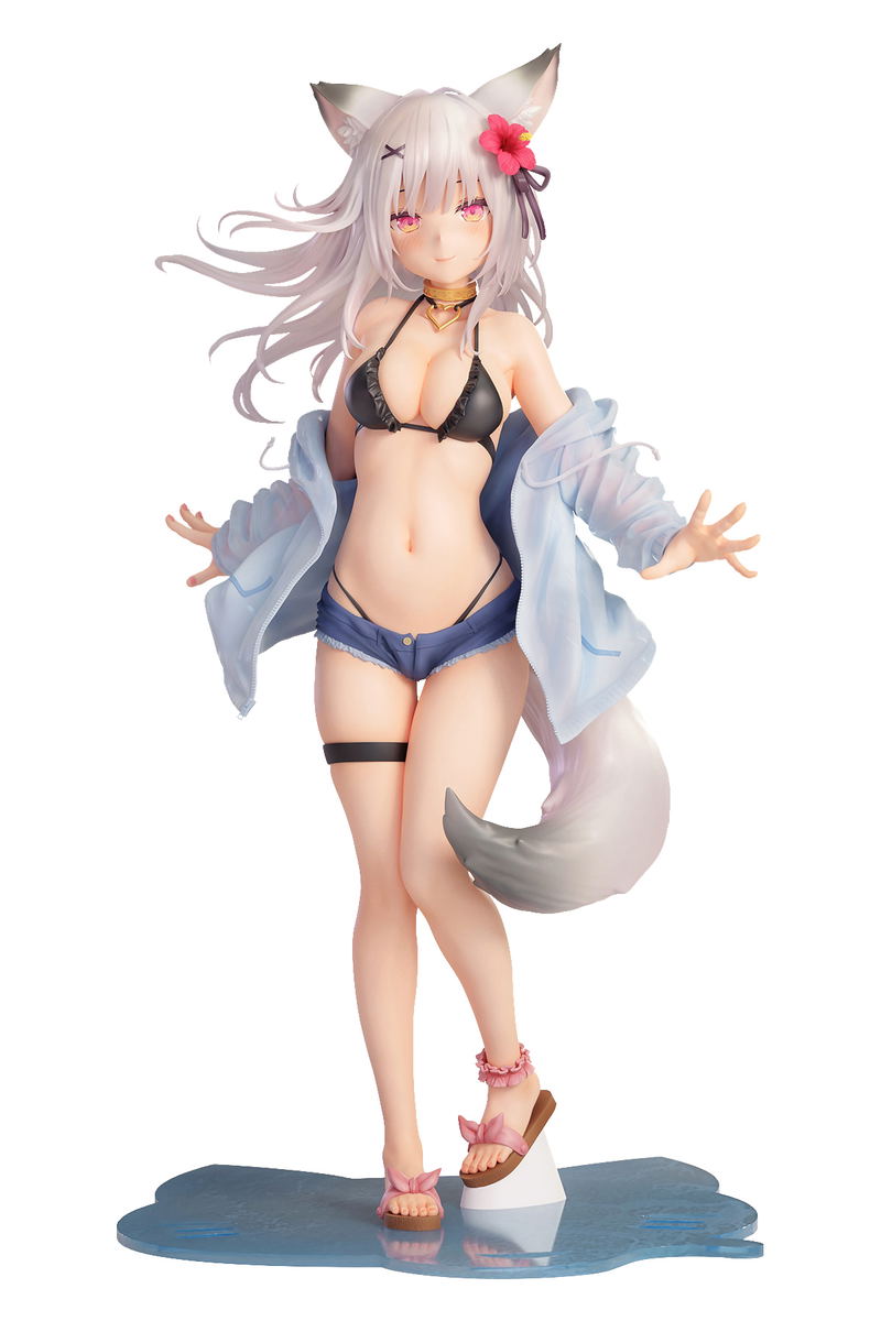 Kemomimi Gakuen Illustrated by Akino Eru 1/7 Scale Pre-Painted Figure: Hanane image 1