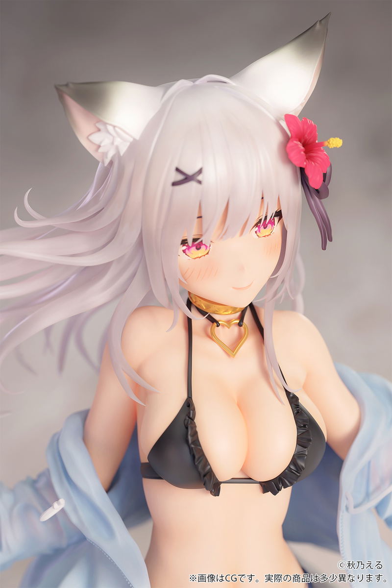 Kemomimi Gakuen Illustrated by Akino Eru 1/7 Scale Pre-Painted Figure: Hanane image 10