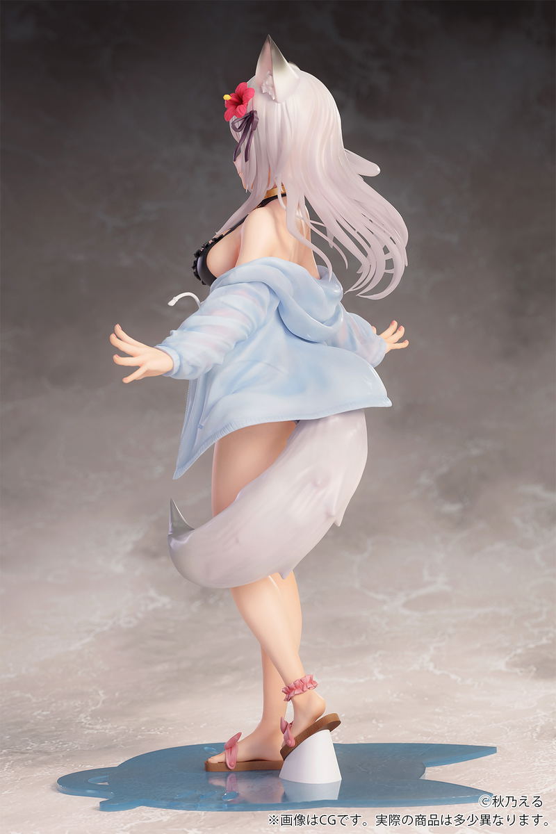 Kemomimi Gakuen Illustrated by Akino Eru 1/7 Scale Pre-Painted Figure: Hanane image 4