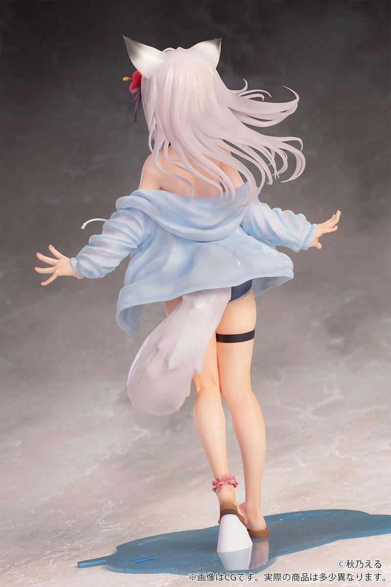 Kemomimi Gakuen Illustrated by Akino Eru 1/7 Scale Pre-Painted Figure: Hanane image 5