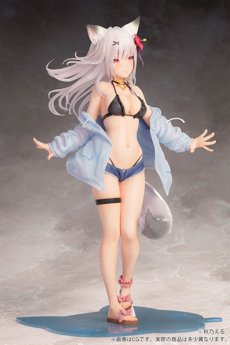 Kemomimi Gakuen Illustrated by Akino Eru 1/7 Scale Pre-Painted Figure: Hanane image 7