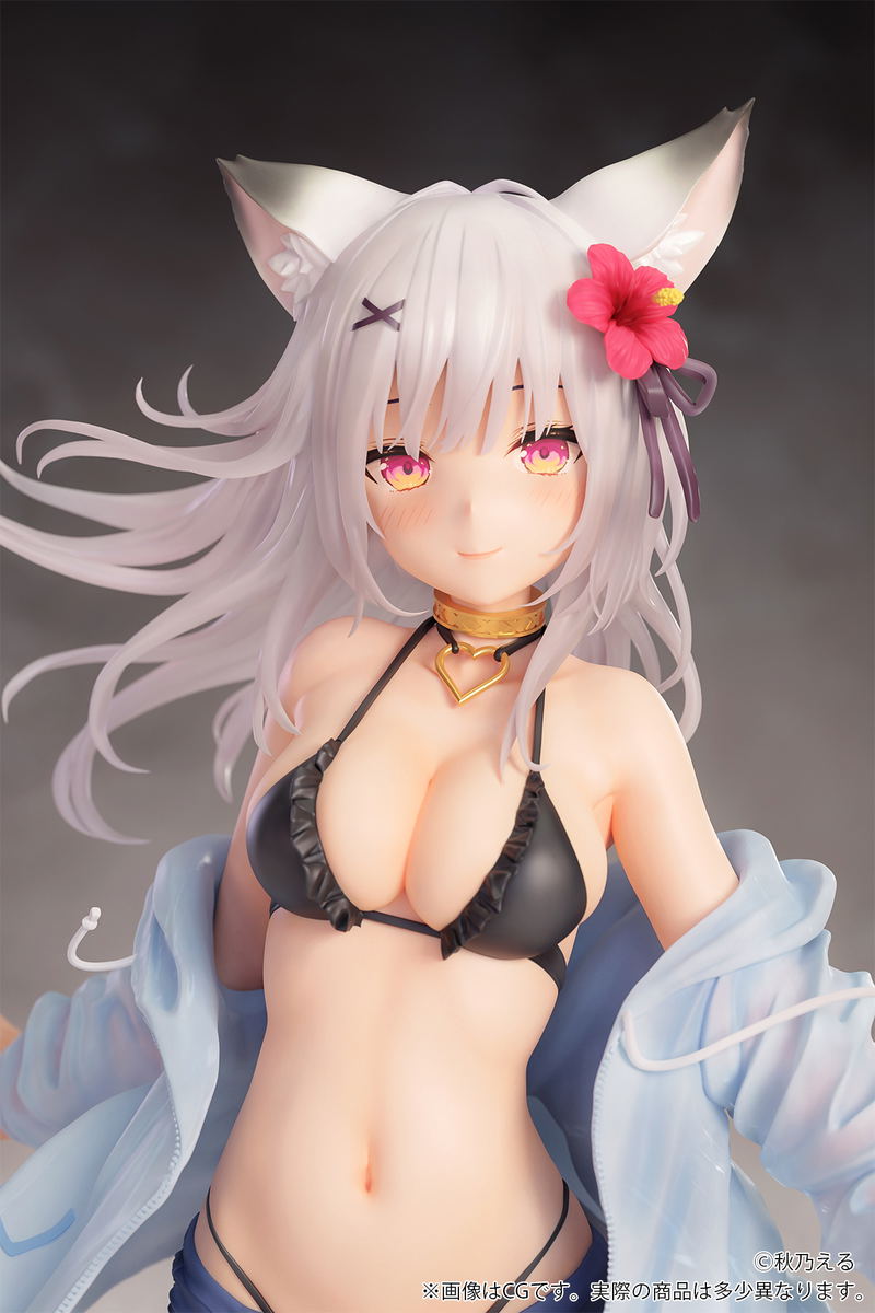 Kemomimi Gakuen Illustrated by Akino Eru 1/7 Scale Pre-Painted Figure: Hanane image 9