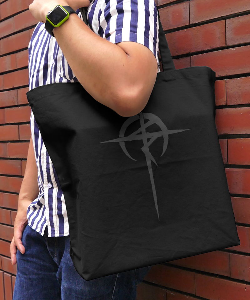 Mobile Suit Gundam: Hathaway's Flash - Mafty Large Tote Bag Black image 2