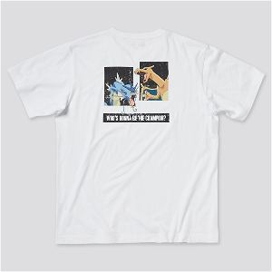 UT Pokemon - Poke Balls Men's T-shirt with Pocket White (S Size)