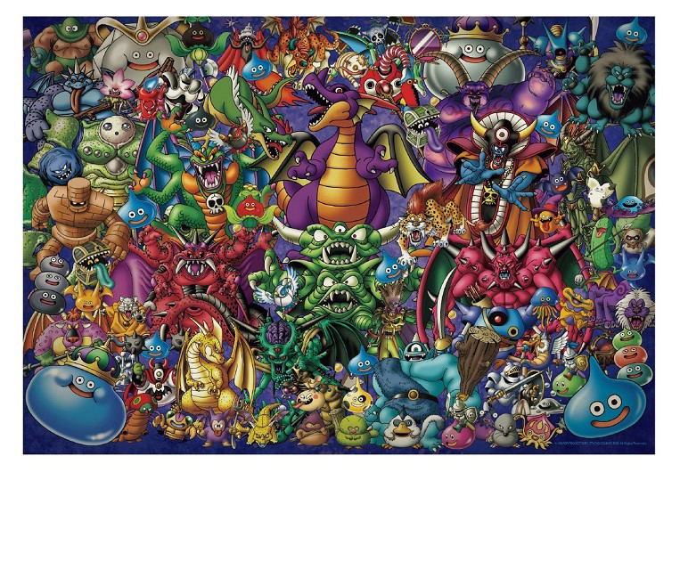 Dragon Quest Jigsaw Puzzle: Monster Assembly (1000 Pieces) image 1