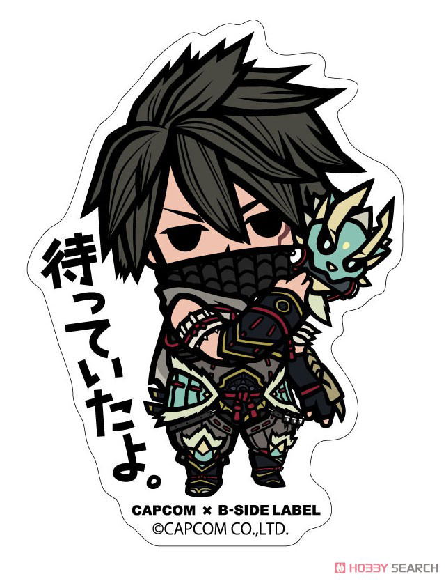 Capcom x B-Side Label Sticker Monster Hunter Matteitayo image 1