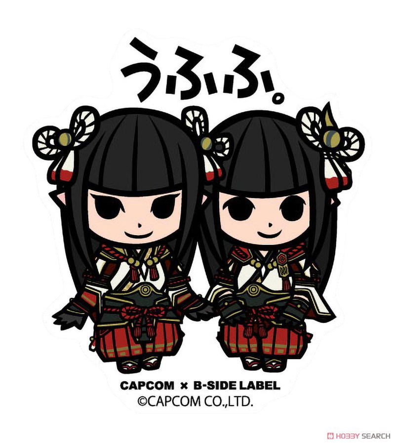 Capcom x B-Side Label Sticker Monster Hunter Ufufu image 1