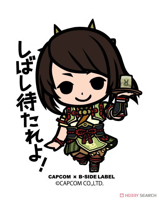 Capcom x B-Side Label Sticker Monster Hunter Wait image 1