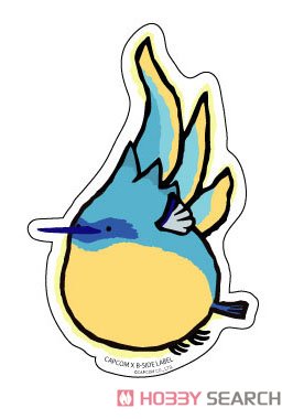 Capcom x B-Side Label Sticker Monster Hunter Yuru Spiribird image 1