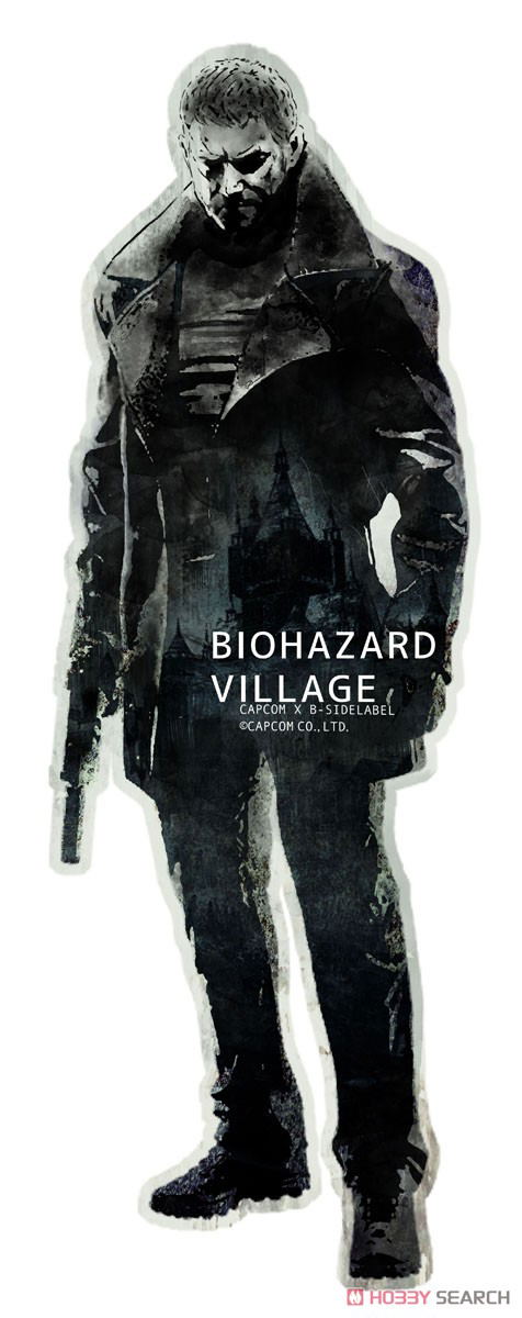 Capcom X B-Side Label Sticker Resident Evil Chris