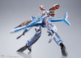 DX Chogokin Macross Delta Movie Absolute Live!!!!!!: VF-31J Siegfried (Hayate Immelmann Custom) Field Projection Unit Equipped thumbnail 4