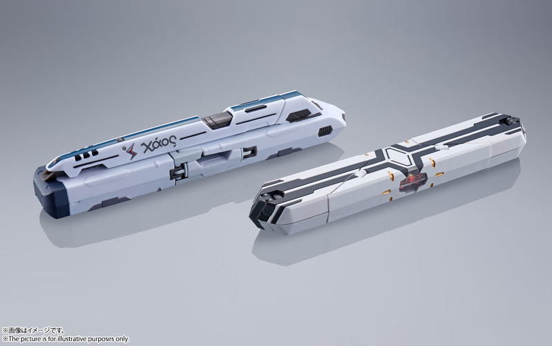DX Chogokin Macross Delta Movie Absolute Live!!!!!!: VF-31J Siegfried (Hayate Immelmann Custom) Field Projection Unit Equipped image 7