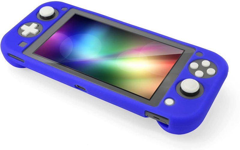 Silicon Grip Cover for Nintendo Switch Lite (Blue) image 4