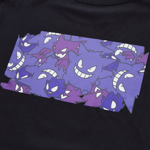 UT Pokemon - Gengar Men's T-shirt Black (XL Size)_