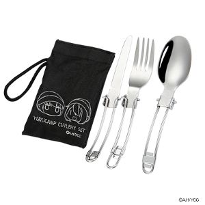 Yurucamp Stainless Steel Cutlery Set (Set Of 3)
