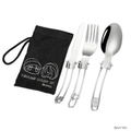 Yurucamp Stainless Steel Cutlery Set (Set Of 3) thumbnail 4