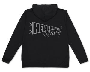 Hetalia World Stars - Italy Ladies Thin Dry Hoodie Black (L Size)_