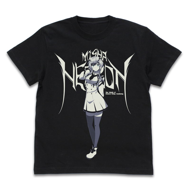 The Misfit Of Demon King Academy - Misha Necron T-shirt Black (M Size) image 1