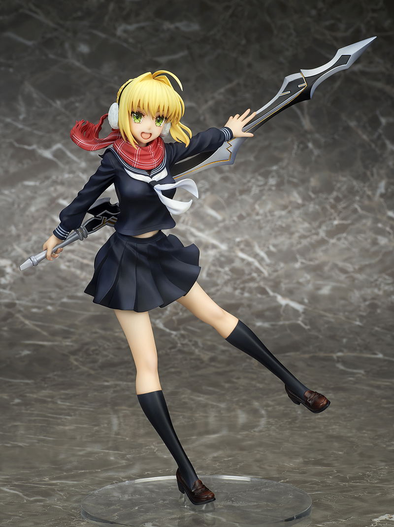 Fate/Extella Link 1/7 Scale Pre-Painted Figure: Nero Claudius Winter Roma Outfit Another Ver. image 2