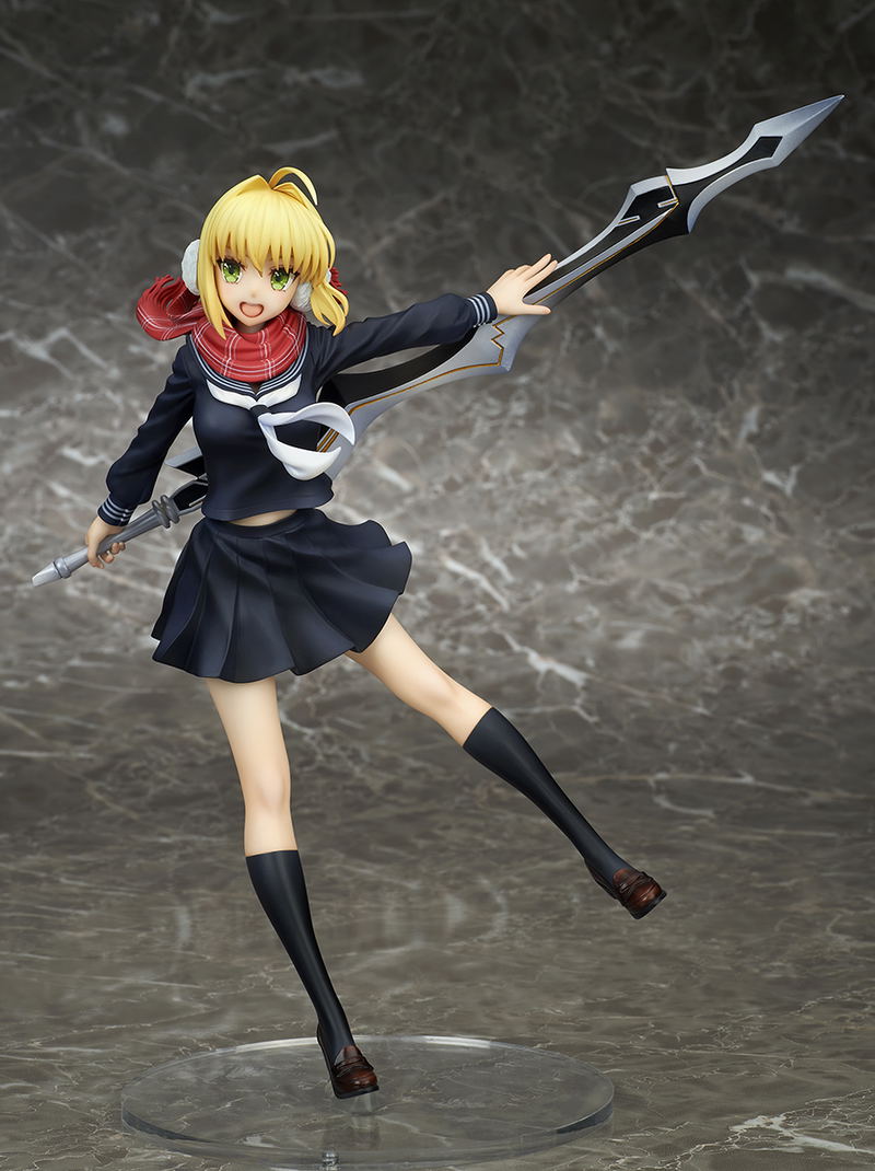 Fate/Extella Link 1/7 Scale Pre-Painted Figure: Nero Claudius Winter Roma Outfit Another Ver. image 3