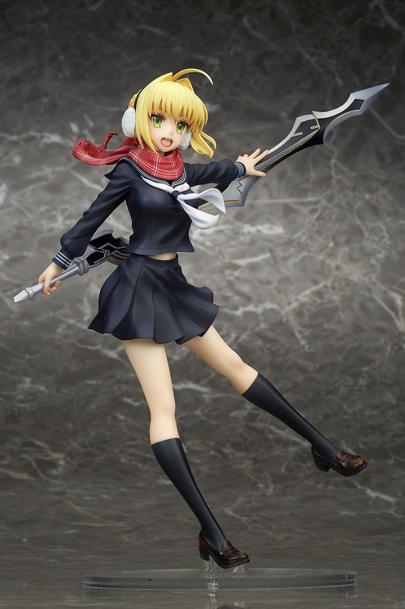 Fate/Extella Link 1/7 Scale Pre-Painted Figure: Nero Claudius Winter Roma Outfit Another Ver. image 7