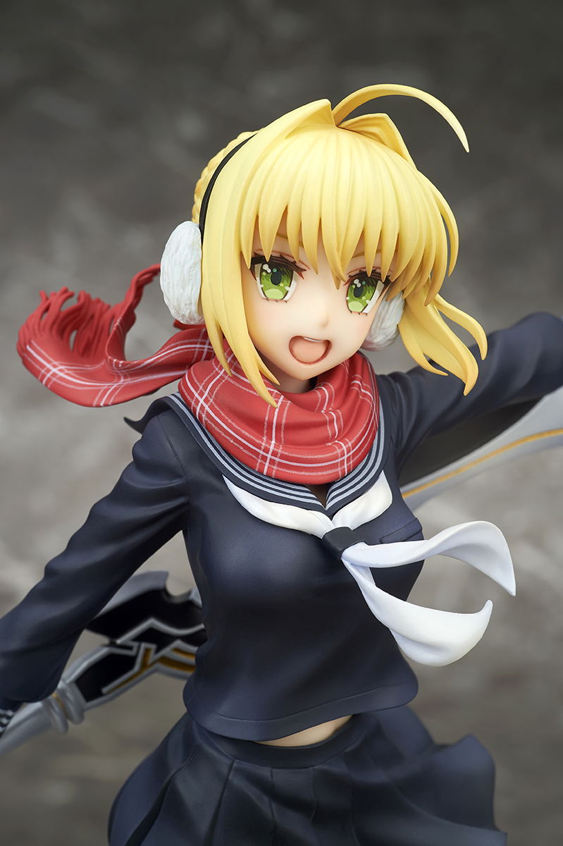 Fate/Extella Link 1/7 Scale Pre-Painted Figure: Nero Claudius Winter Roma Outfit Another Ver. image 8
