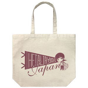 Hetalia World Stars - Japan Large Tote Bag Natural_