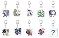 Monster Hunter Rise Monster Icon Acrylic Mascot Collection Vol. 3 (Set of 10 pieces) thumbnail 1