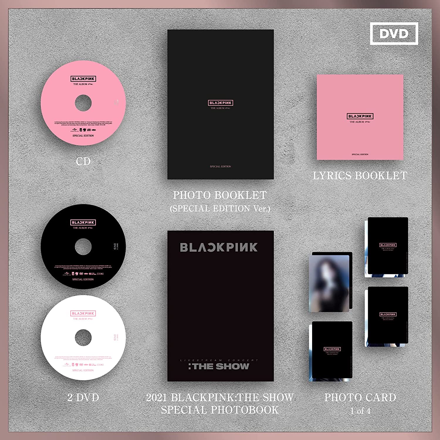 The Album - JP Ver. (Special Edition) [CD + 2DVD, Limited Edition