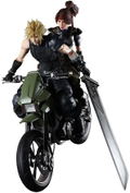 Final Fantasy VII Remake Play Arts Kai: Jessie & Cloud & Bike Set thumbnail 1