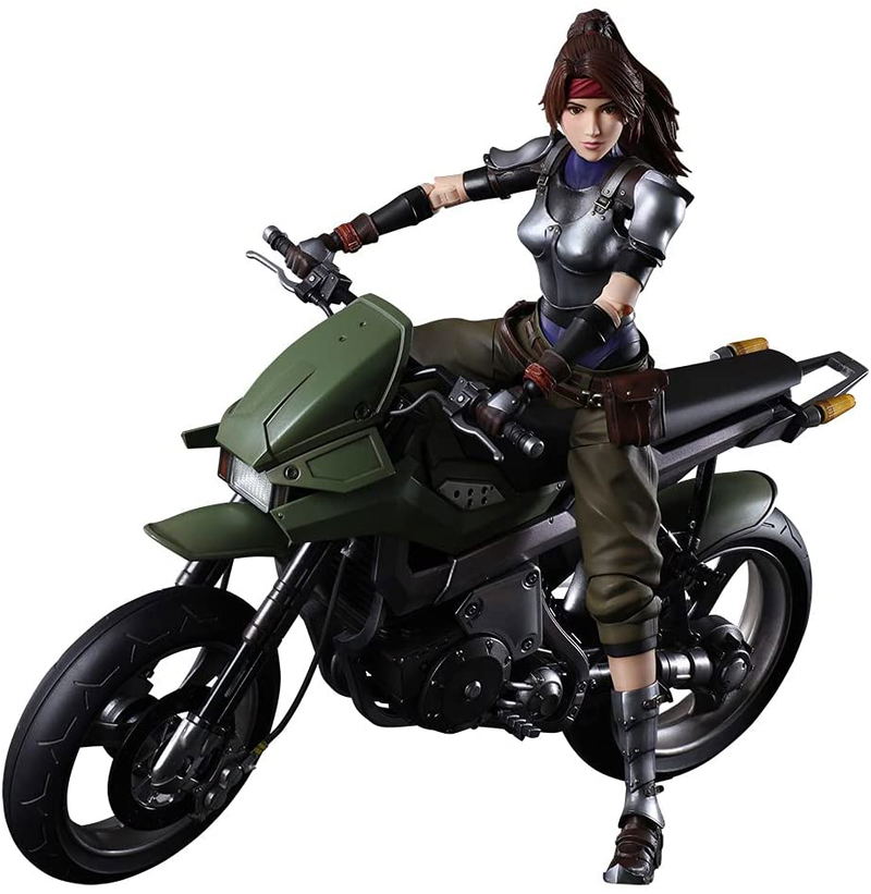 Final Fantasy VII Remake Play Arts Kai: Jessie & Bike Set image 1