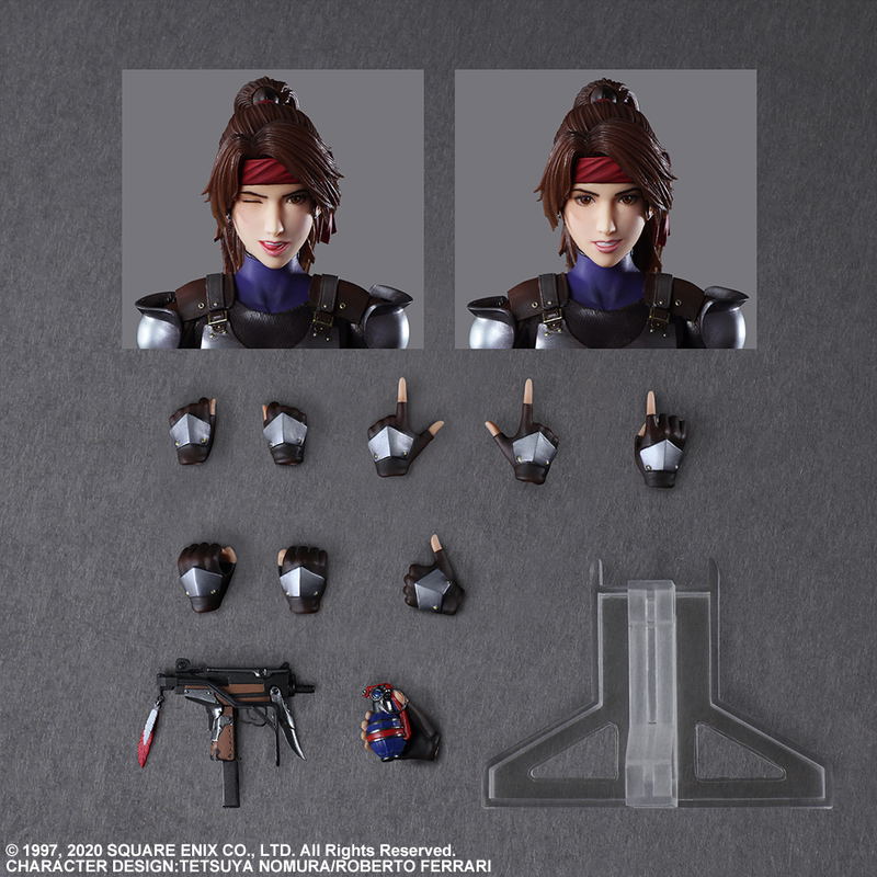 Final Fantasy VII Remake Play Arts Kai: Jessie & Bike Set image 9
