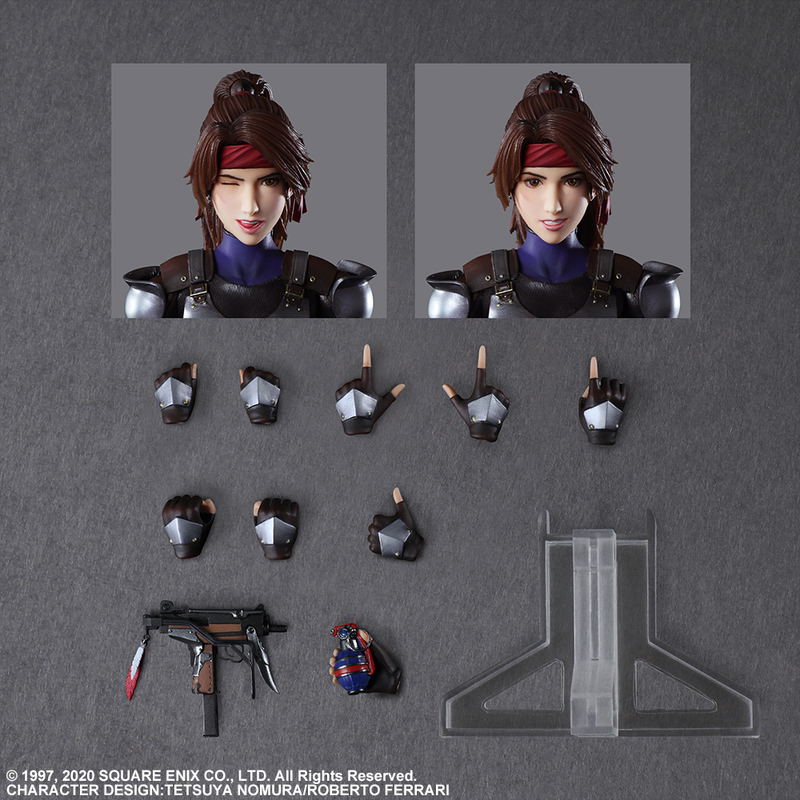 Final Fantasy VII Remake Play Arts Kai: Jessie & Cloud & Bike Set image 9