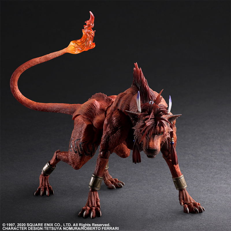 Final Fantasy VII Remake Play Arts Kai: Red XIII image 2